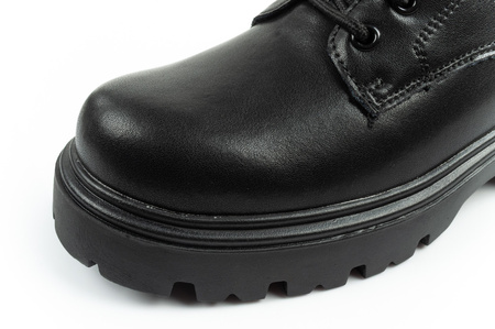 Lee Cooper Stiefel, Damenstiefeletten, isolierte Lederstiefel mit Schnürung