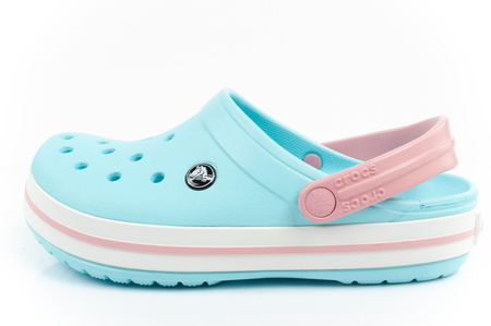 Kinderschuhe Flip Flops Sandalen Clogs Crocs Crocband Clog [207006-4S3], blau.