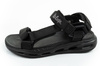 Lee Cooper Herren-Sandalen mit Klettverschluss für den Sommer, leicht, schwarz