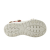 Lee Cooper Damen-Sandalen mit Klettverschluss für den Sommer und den Strand, Hellbeige
