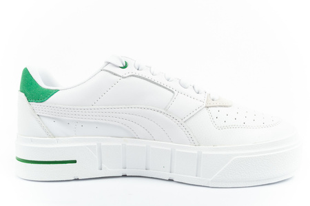Damenschuhe Sneakers Puma Cali Court Match Leder weiß Plateau [393094 01]