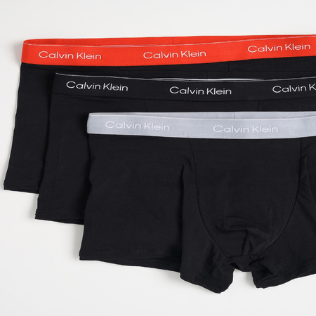 Calvin Klein Herren-Boxershorts „Relaxed“ – 3er-Pack, aus Baumwolle, in Schwarz und verschiedenen Farben