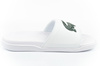 Lacoste Croco Dualiste Herren-Flip-Flops [201R5] weiß.
