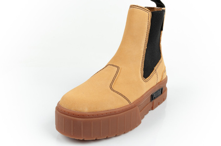 Puma Mayze Chelsea Wildleder Damen Stiefeletten [382829 04] braun.