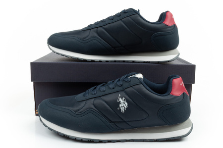 U.S. Polo Assn. Herren-Sneaker, modisch, bequem, Marineblau