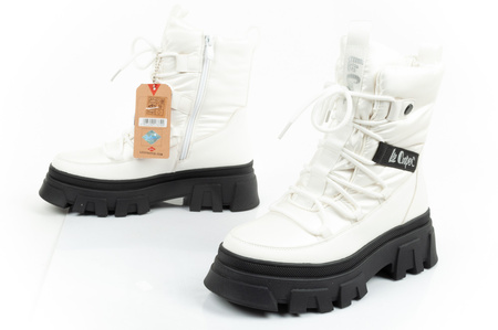 Lee Cooper Damen-Schneestiefel [LCJ-24-47-3142L], weiß.