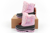 Lee Cooper Kinder-Schneestiefel [LCJ-24-44-2863], Pink und Schwarz.