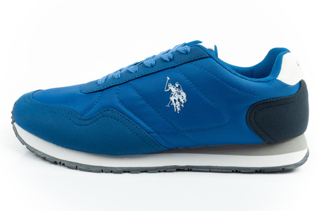 U.S. Polo Assn. Herren-Sneaker, modisch und bequem, Blau
