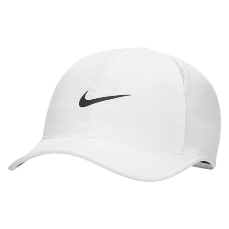 Leichte, sportliche Nike Dri-FIT Club Cap für Herren – Weiß