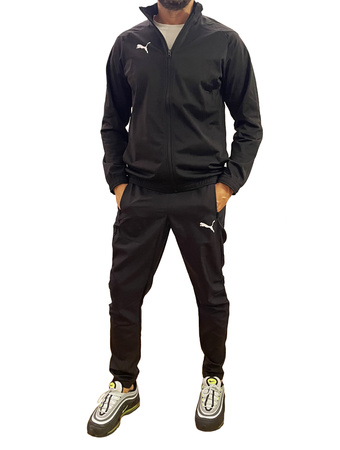 Puma Liga Sideline Herren-Sportsweatshirt [655946 03], Schwarz.