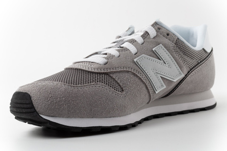 New Balance 373 – Graue Herren-Sneaker aus Leder