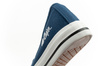 Lee Cooper Damen-Sneaker, blaue Slip-On-Ballerinas