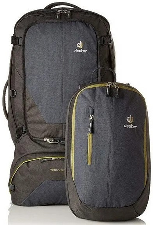 Deuter Transit 50 Sportrucksack für Trekking und Klettern, Grau