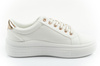 Lee Cooper Damen-Sneaker, modisches Weiß, bequem