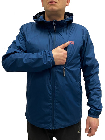 Wasserdichte DC-Windjacke für Herren [600961 22], Marineblau.