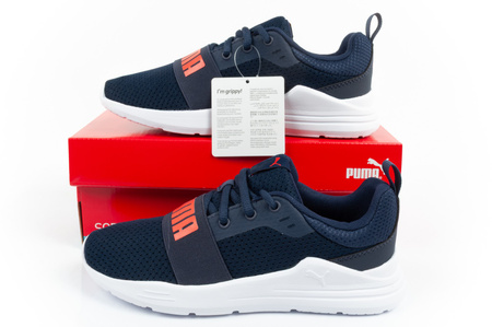 Puma Wired Run [374216 21] Kindersportschuhe, marineblau.