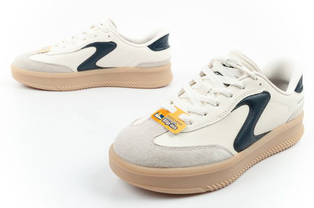 Skechers Damen-Sneaker Lifted Luxe Ecru Slip-Ins