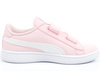 Puma Smash v2 Kindersportschuhe [365184 49], rosa und weiß.