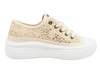 Lee Cooper Damen-Sneaker [LCW-23-44-1620L], Beige.