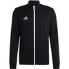 Adidas Entrada 22 [HB0573] Herren Sport Sweatshirt mit Reißverschluss, schwarz.