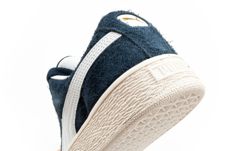 Puma Suede XL Hairy Herrenschuhe Sneaker Leder modisch marineblau [397241 01]