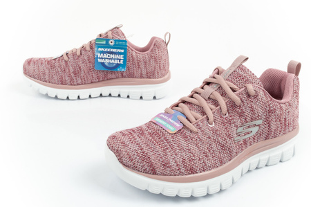 Skechers Graceful Twisted Fortune [12614/MVE] Damen Sportschuhe, rosa.