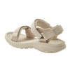 Lee Cooper Damen-Sandalen mit Klettverschluss für den Sommer, hellbeige und cremefarben