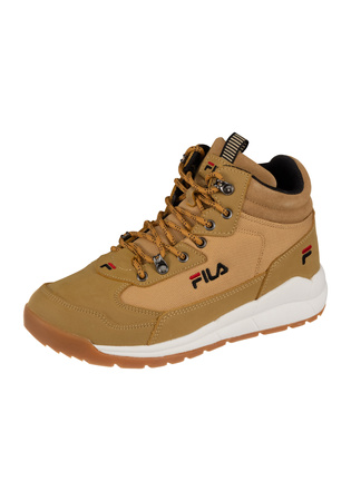 Fila Alpha Herren High-Top Sportschuhe, Herbst, Braunes Leder