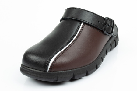Clogs Flip-Flops medizinische Schuhe Abeba Leder [57315]