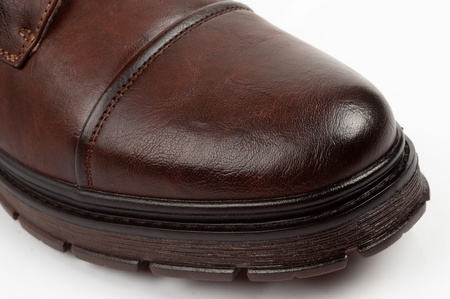 Wrangler Gillen Herren-Lederstiefel, braun, gefüttert