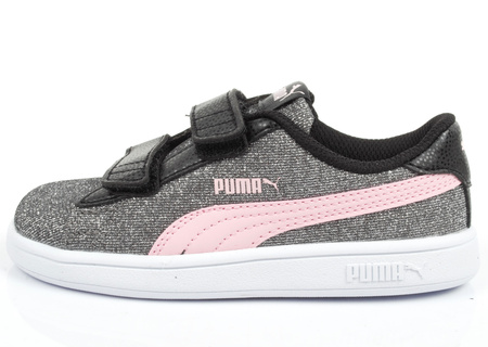 Puma Smash v2 Kindersportschuhe [367380 30], grau.