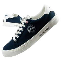 Lee Cooper Herren-Sneaker, modisch, bequem, Marineblau