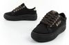 Lee Cooper Damen-Sneaker, modisches Schwarz, bequem