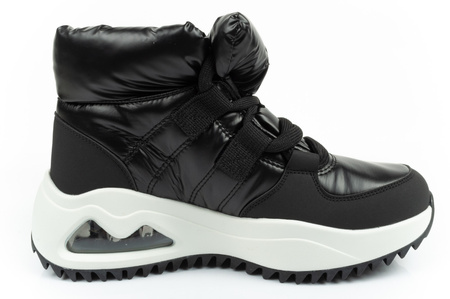 Skechers Uno Damen Winter-Schneestiefel [177559/BLK], schwarz.