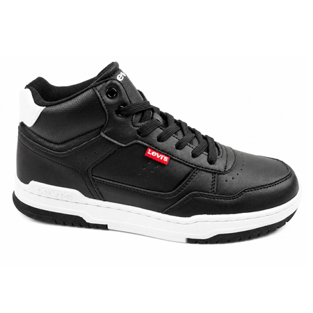 Levi's John SE Schwarze High-Top-Sneaker für Kinder