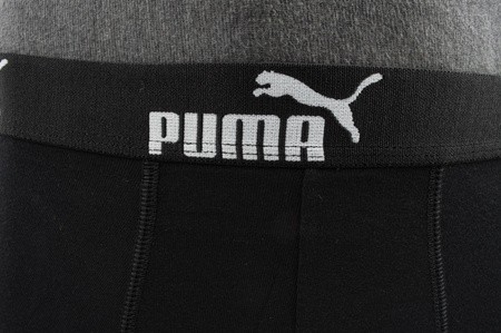 Puma Herren-Boxershorts, 9er-Pack, Schwarz, Grau, Khaki, Komfortable Baumwolle