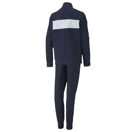 Puma Poly Sult Kinder-Sport-Trainingsanzug [583252 06] Marineblau
