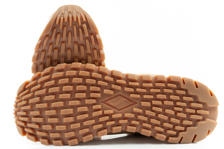 Skechers Uno Rugged Damen Winterstiefeletten in Beige mit Fell