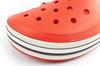 Crocs Off Court Flip Flops Sandalen Clogs rot leicht bequem modisch