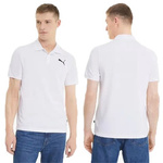 Herren Puma Ess Pique [586674 52] Polo-Sportshirt, Weiß.
