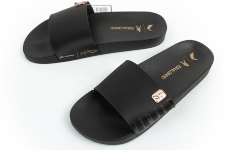 Rider Herren R10 Slide Sport-Flip-Flops – Bequemes Schwarz