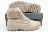 Palladium Herren Baggy High-Top-Sneaker, Grau, Modisch