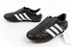Adidas Damen-Taekwondo-Sneaker, Schwarz, Leder, Slip-On