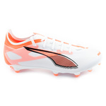 Puma Ultra 5 Match FG/AG Fußballschuhe, Firm Ground, Weiß/Orange