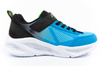 Skechers Meteor-Lights-Krendox [401495L/BKBL] LED Kinder-Sportschuhe, blau.