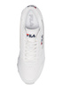 Fila Orbit Low Damen-Sneaker, modisch, bequem, leicht, Weiß, Grau