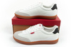 Levi's Damen-Sneaker Jackson, modische weiße Sneaker