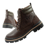 Wrangler Nevada Herren Chelsea Boots, elegant, modisch, Dunkelbraun