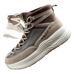 Lee Cooper Damen-Sneaker, modisch und bequem, Overknee-Sneaker, beige