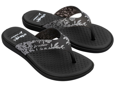 Rider Aqua Vi Fem Damen Flip-Flops, bequem, schwarz, modisch [83635 AZ075]